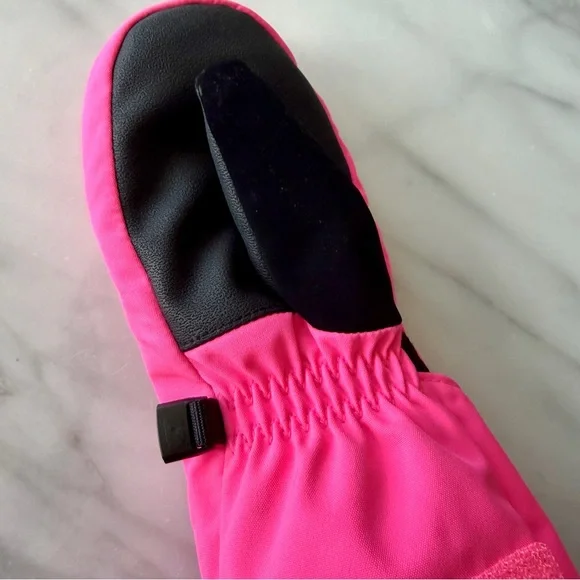 Spyder•Girls Cubby Ski Mittens•LIKE NEW•Hot Pink• - Picture 7 of 12